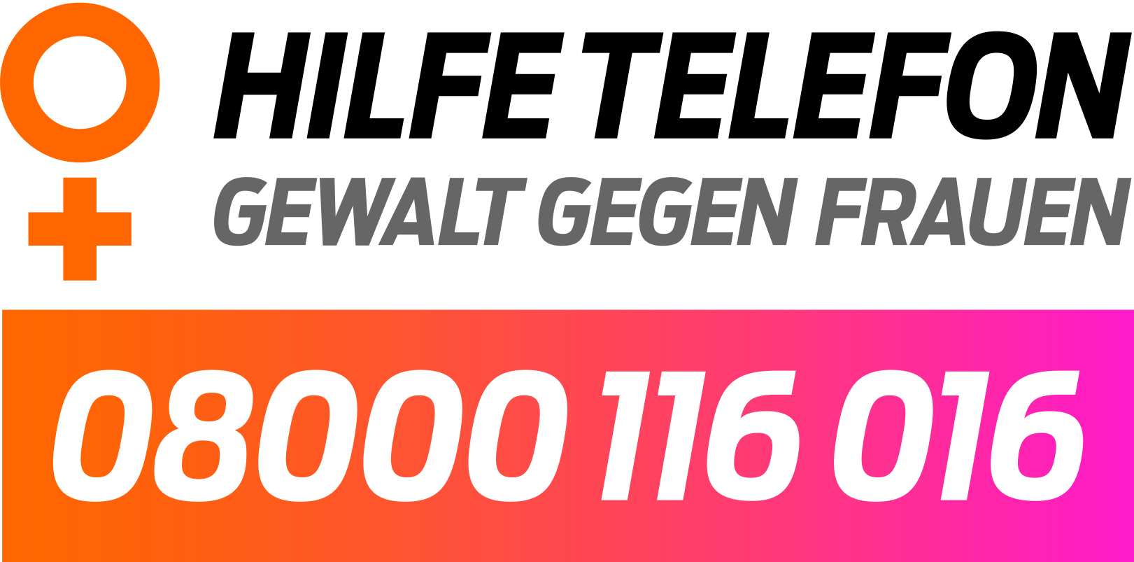 Hilfetelefon 08000 116016