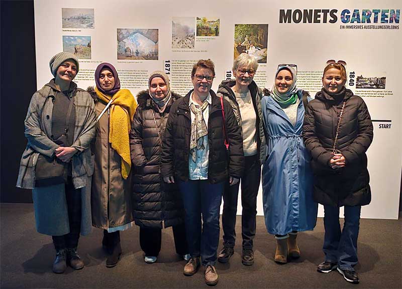 Cafe F Pulheim - Monet Ausstellung